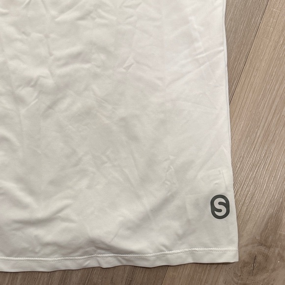 White Compression Tank Top - Picture 2 of 4